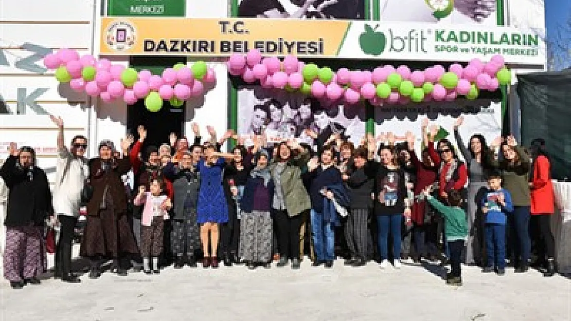 b-fit'ten Dazkırı'ya ücretsiz spor salonu