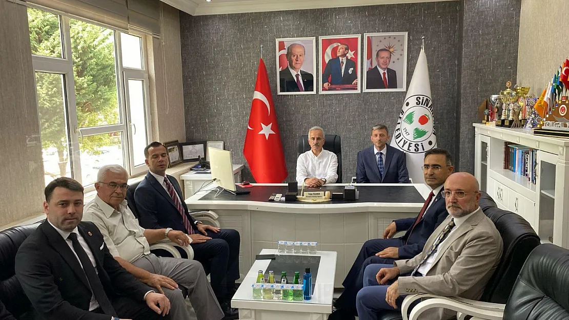Bakan Uraloğlu, Belediye'yi Ziyaret Etti