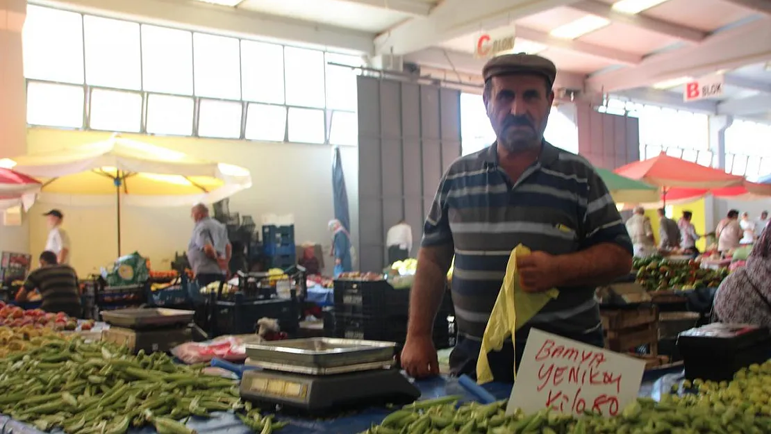 Bamyanın kilosu 80 liradan tezgâhlarda