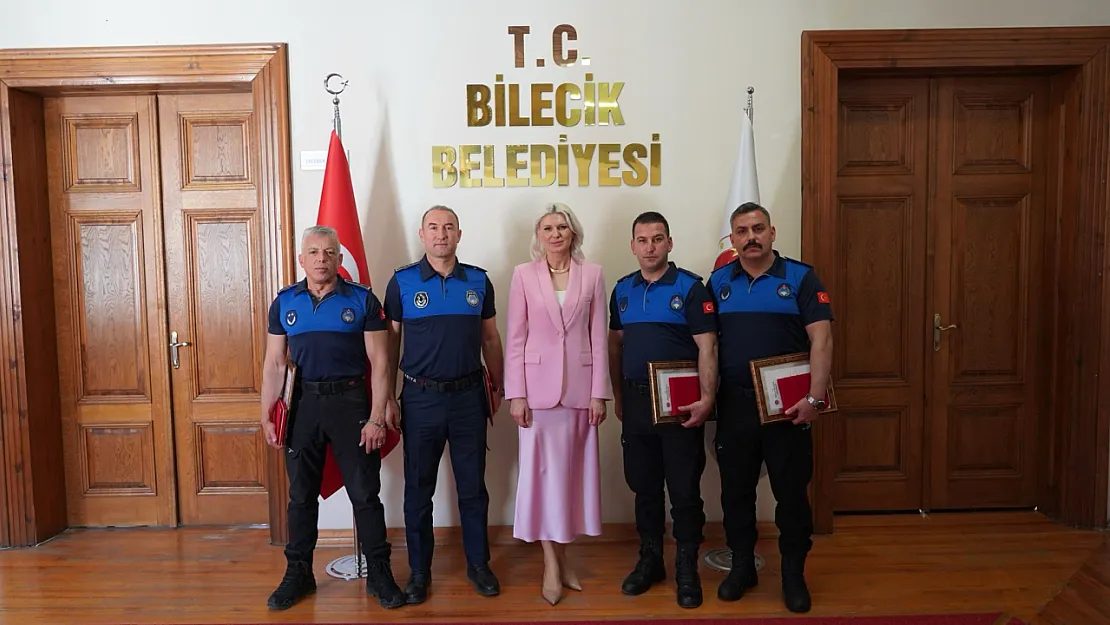 Başarılı Operasyona İmza Atan Zabıtalara Teşekkür Plaketi Verildi