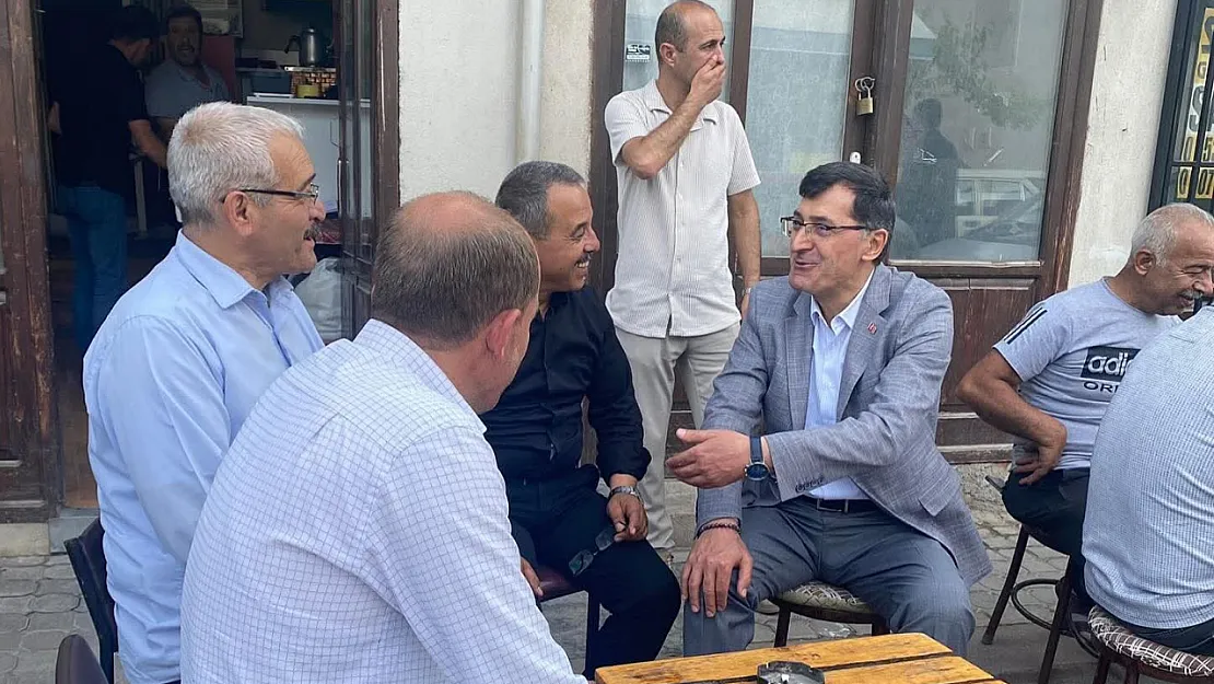 Başkan Eyüp Kahveci Esnafla Buluştu