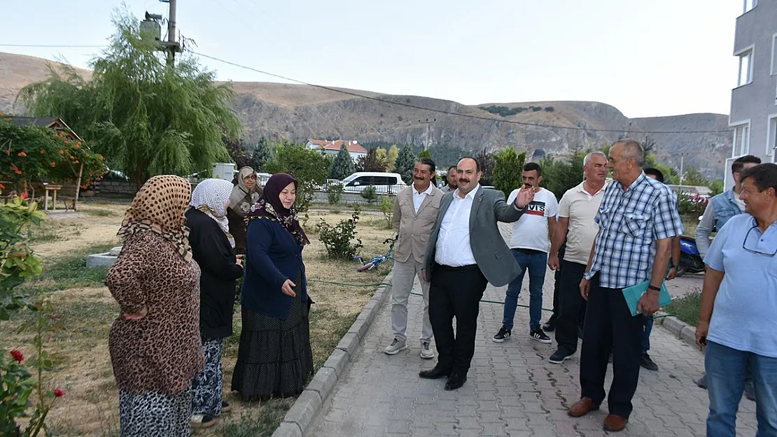 Başkan Hamamcı Mahalle Sakinleri İle Bir Araya Geldi