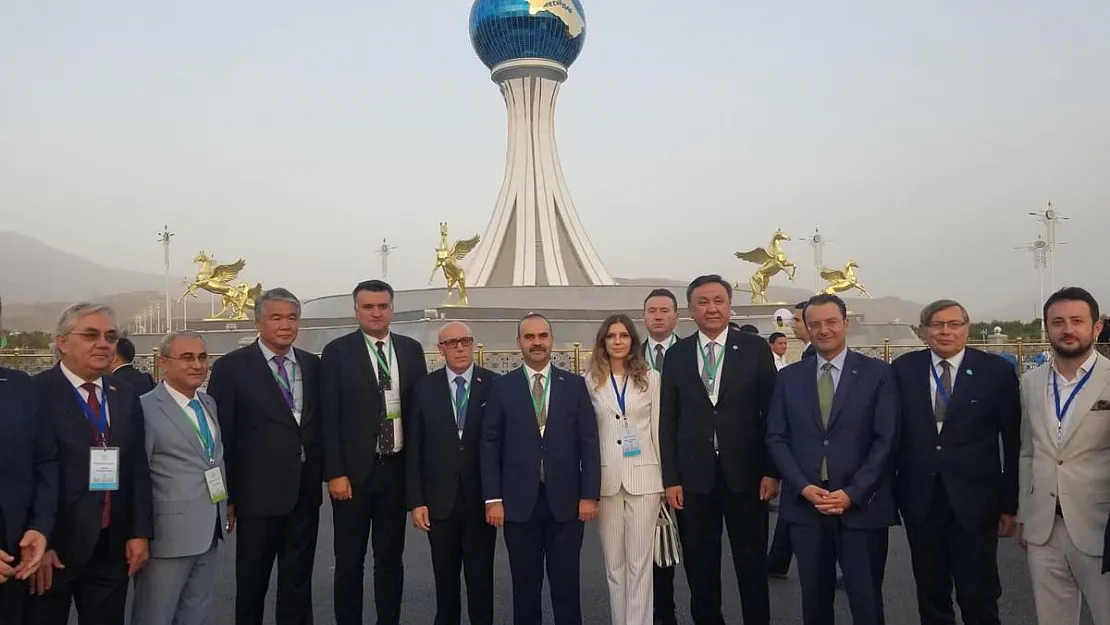 Başkan Işık, Türkmenistan Arkadağ’da açılış törenine katıldı