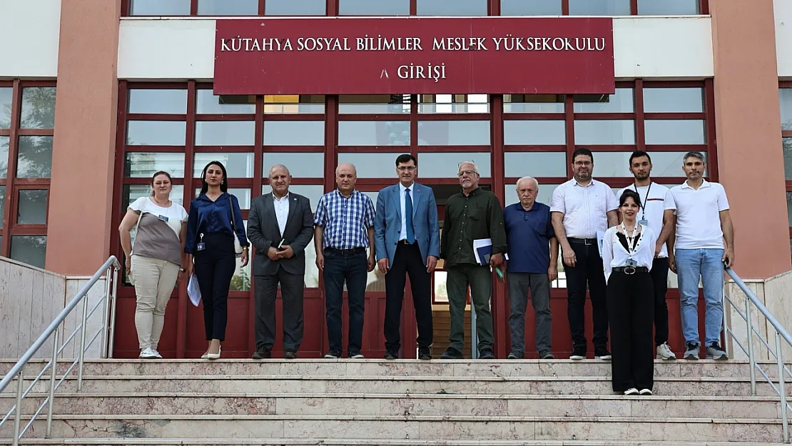 Başkan Kahveci'den DPÜ Sosyal Bilimler MYO'ya Ziyaret
