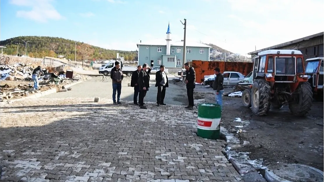 Başkan Koca, Sanayi Bölgesinde Çalışmaları İnceledi