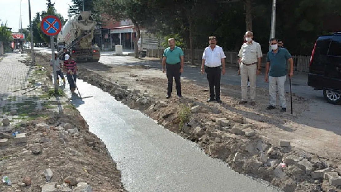 Başkan Sarı, çalışmaları yerinde denetliyor