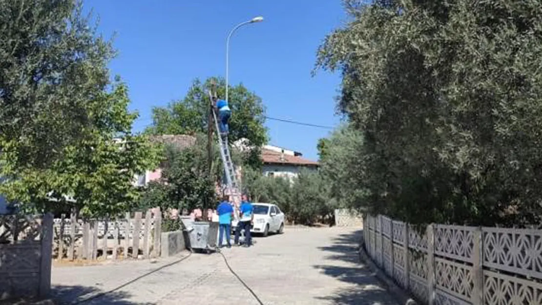 Bayırköy'de Telefon Direği Onarılıyor, İnternet Erişimi Kısa Sürede Sağlanacak