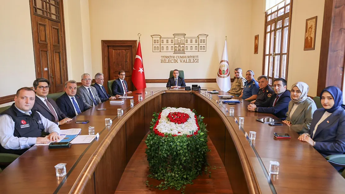 Bilecik'te 'Asayiş ve Güvenlik Toplantısı' Yapıldı