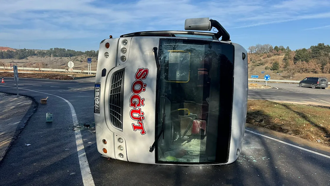 Bilecik'te Midibüs Kazası