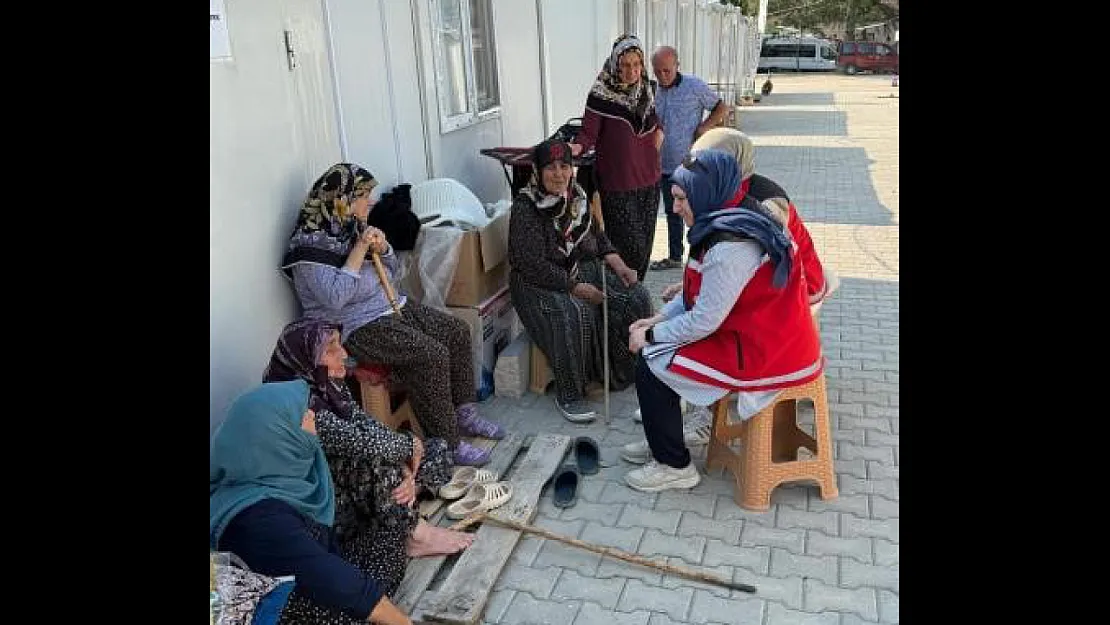 Bilecik'te Yangın Zedelere Psikososyal Destek Ziyareti