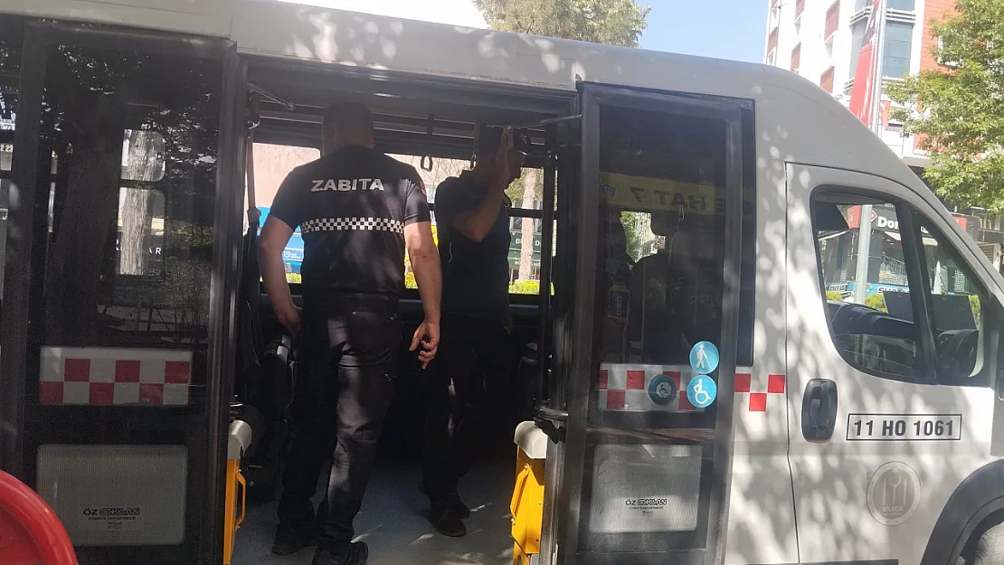 Bilecik Zabıtası Halk Otobüslerinde Denetime Çıktı