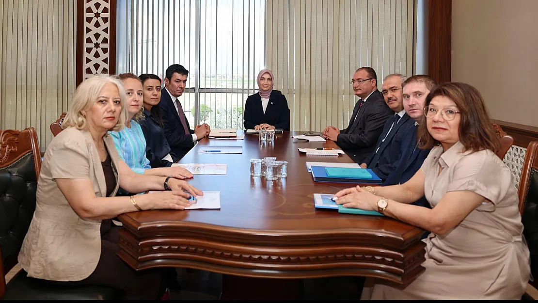 Birim Müdürleri Vali Yiğitbaşı'na Brifing Verdi