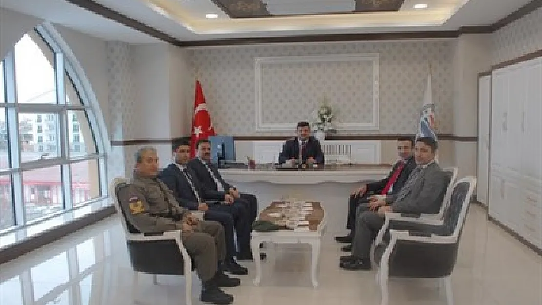 Bolvadin protokolü, Kayacan’ı ziyaret etti