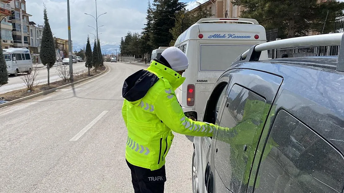 Bolvadin'de huzur ve asayiş uygulaması