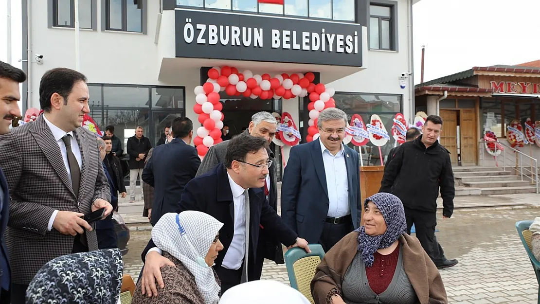 Bolvadin'de toplu açılış töreni