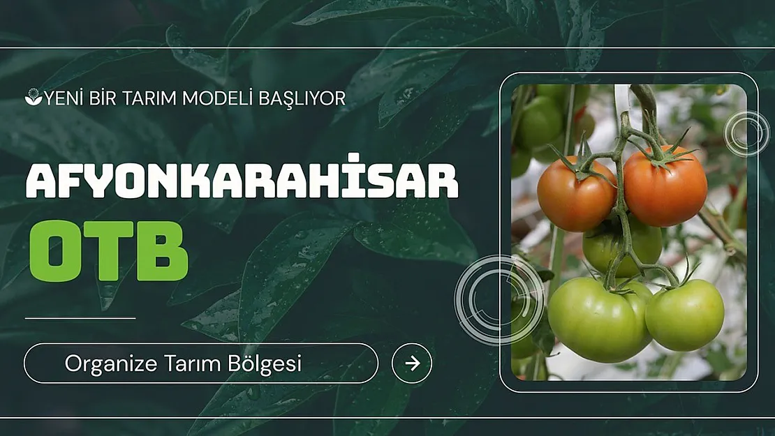 Bu Bir Yatırım Tavsiyesidir… Organize Tarım Bölgesi'nde Yerinizi Alın