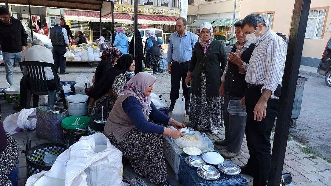 Bu pazarda her şey ev yapımı ve doğal