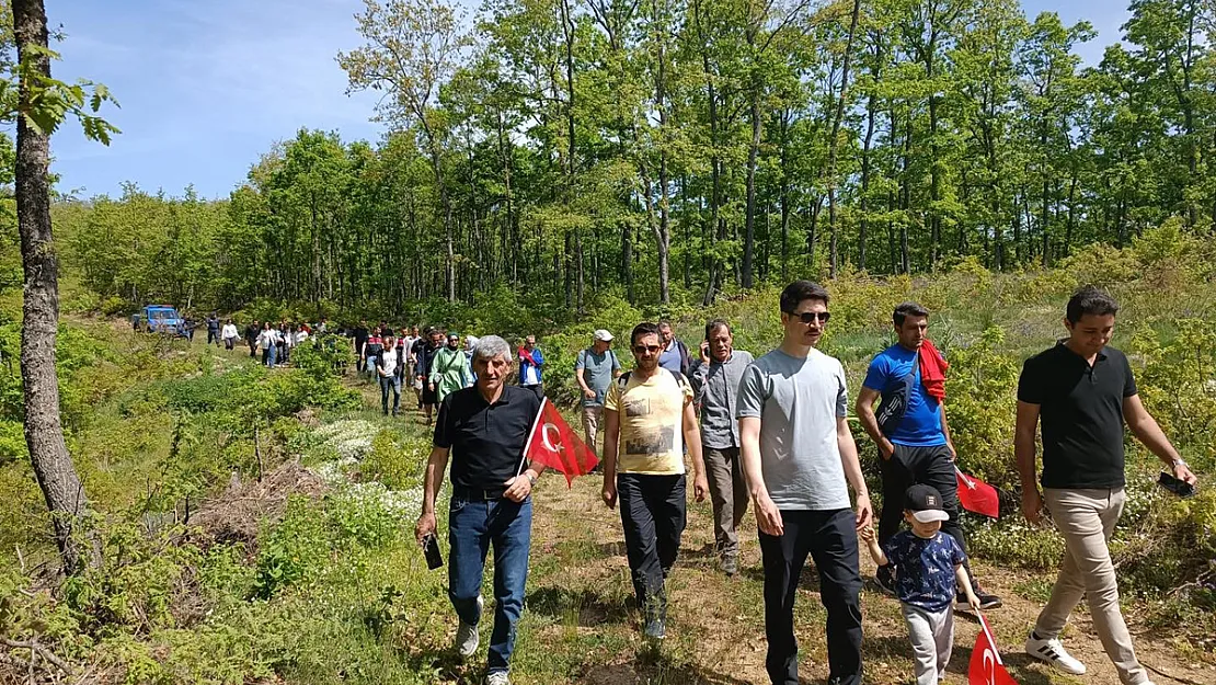 Büyük Katılımla Doğa Yürüyüşü Yapıldı