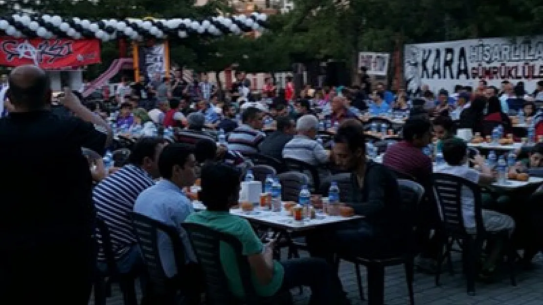 Çarşı iftarda bir araya geldi