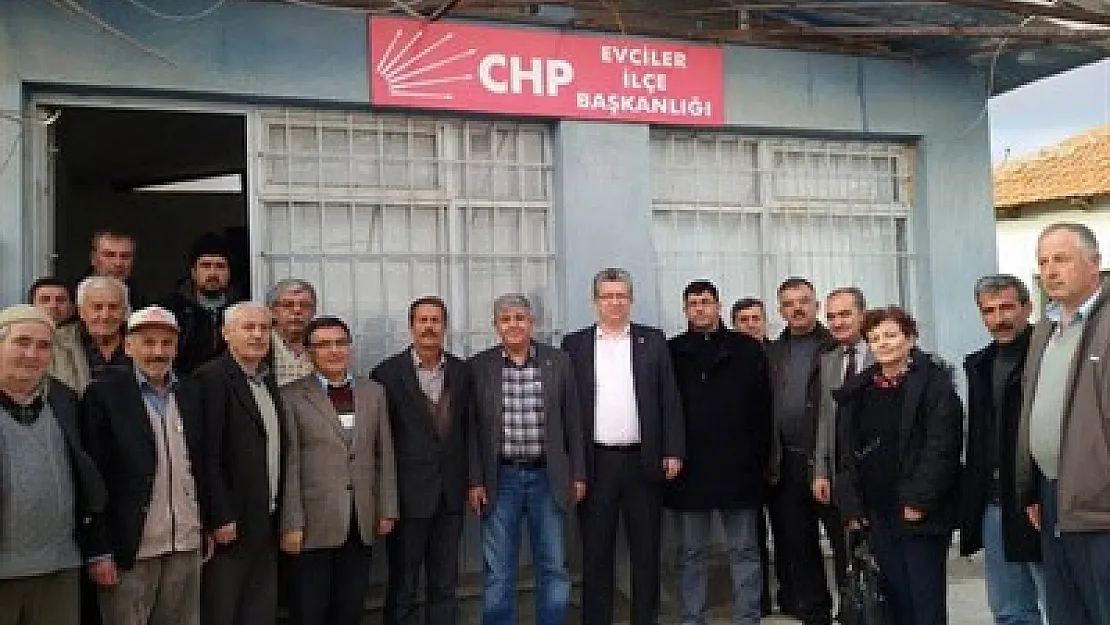 CHP, ilçelerle görüş alışverişinde bulundu