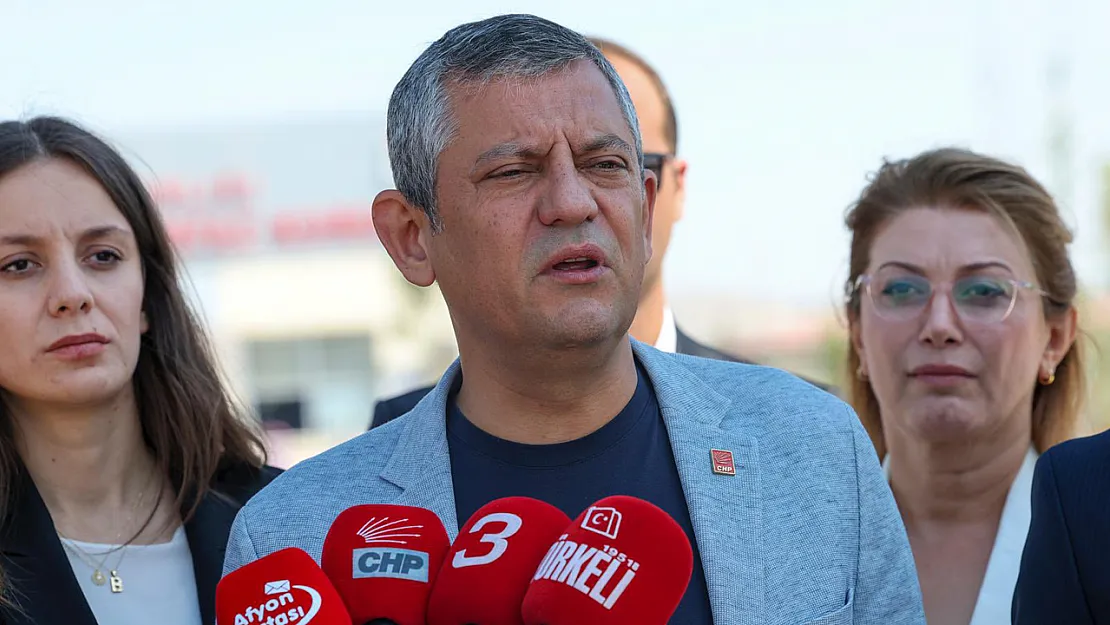 CHP Lideri Özel, Afyon'da Miting Yapacak