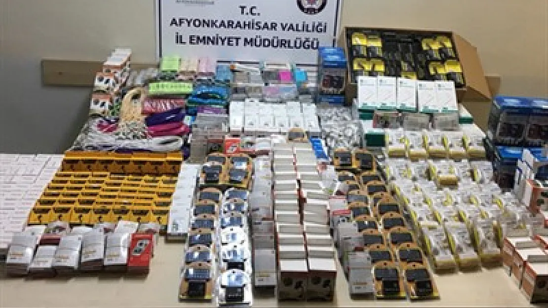 Çok sayıda kaçak elektronik eşya ele geçirildi