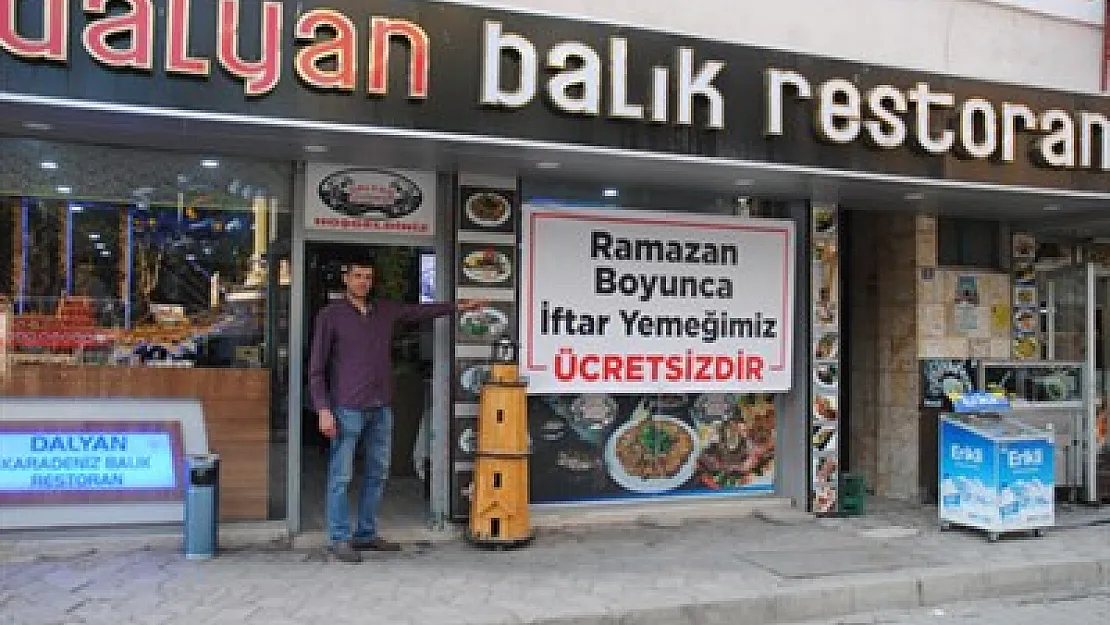 Dalyan Balık'ta iftarlar ücretsiz – Kocatepe Gazetesi