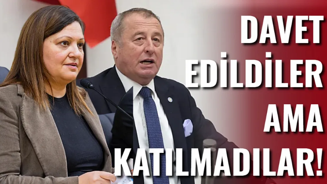 Davet Edildiler Ama Katılmadılar!