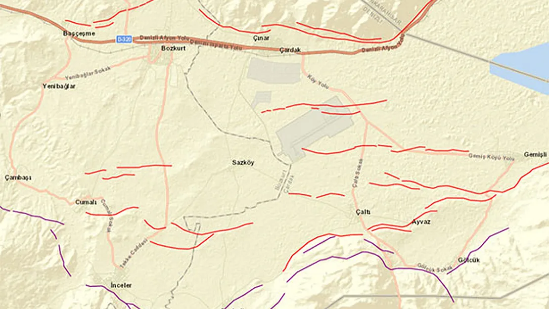 Denizli Fay Hattı Nereden Geçiyor?