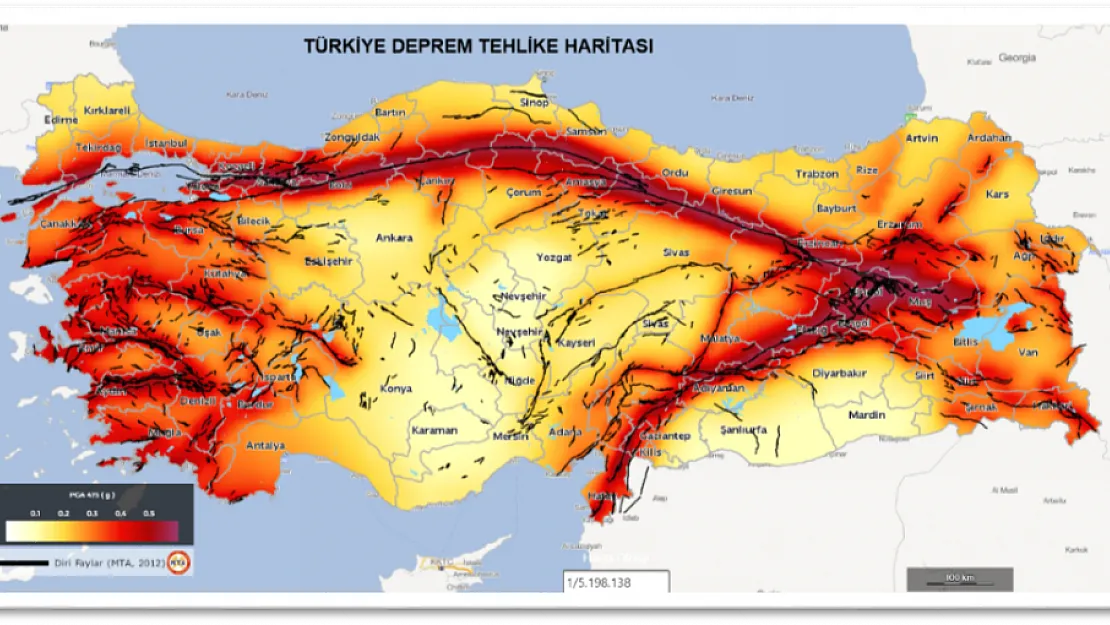 Deprem Bölgesi Olmayan İller?