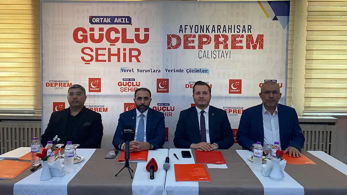 Deprem Çalıştayında Kritik Uyarı: Afyon Deprem Bölgesi, Tehlike Kapıda!