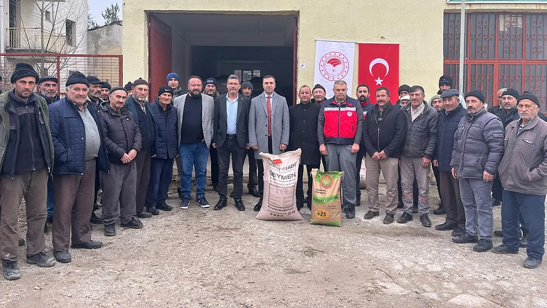 Doğal Afetten Zarar Gören Çiftçilere Tohum Desteği