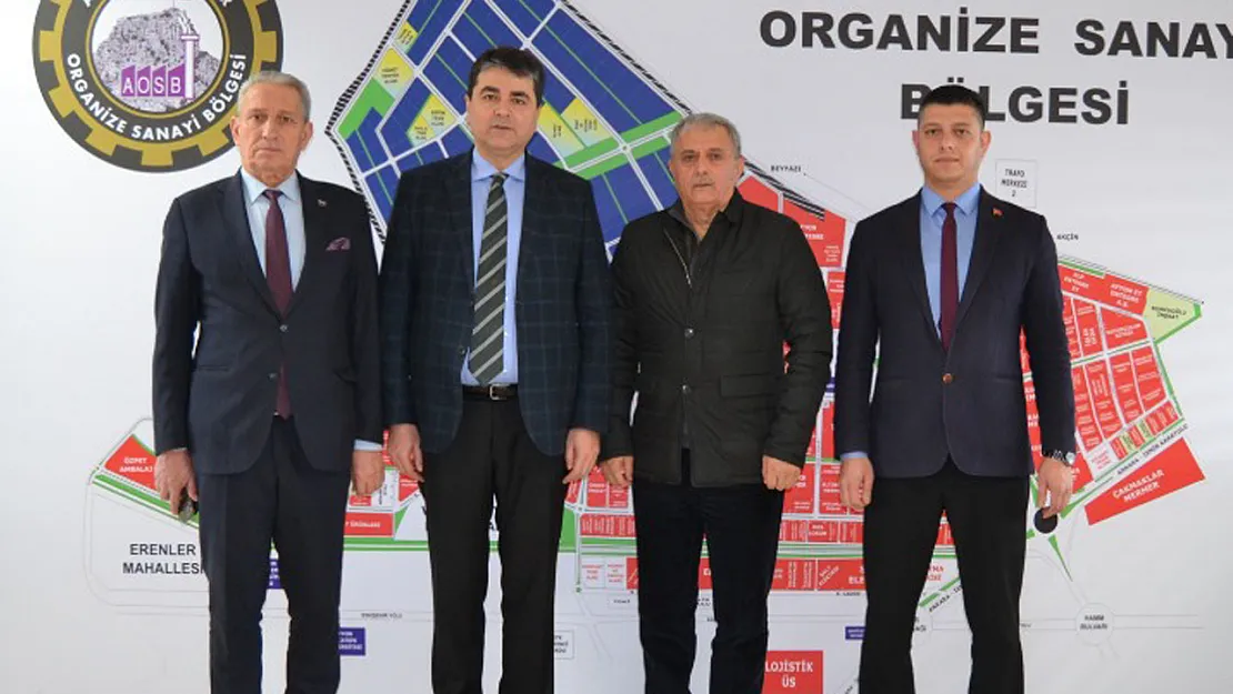 DP Lideri Uysal'dan OSB'ye Geçmiş Olsun Ziyareti