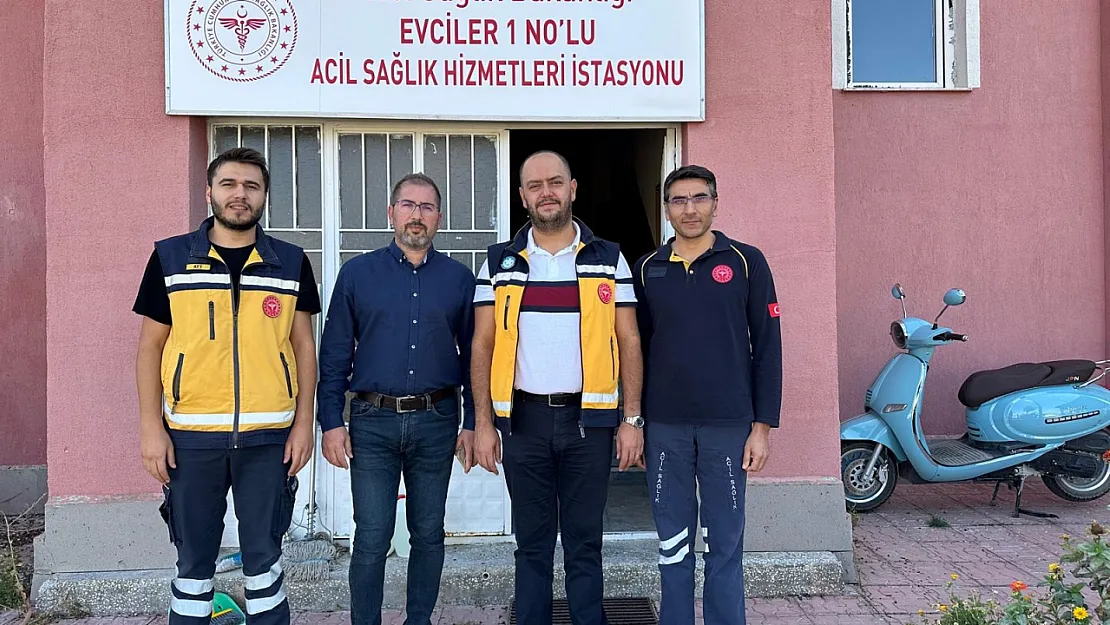 Dr. Çınar, 112 İstasyonlarını İnceledi