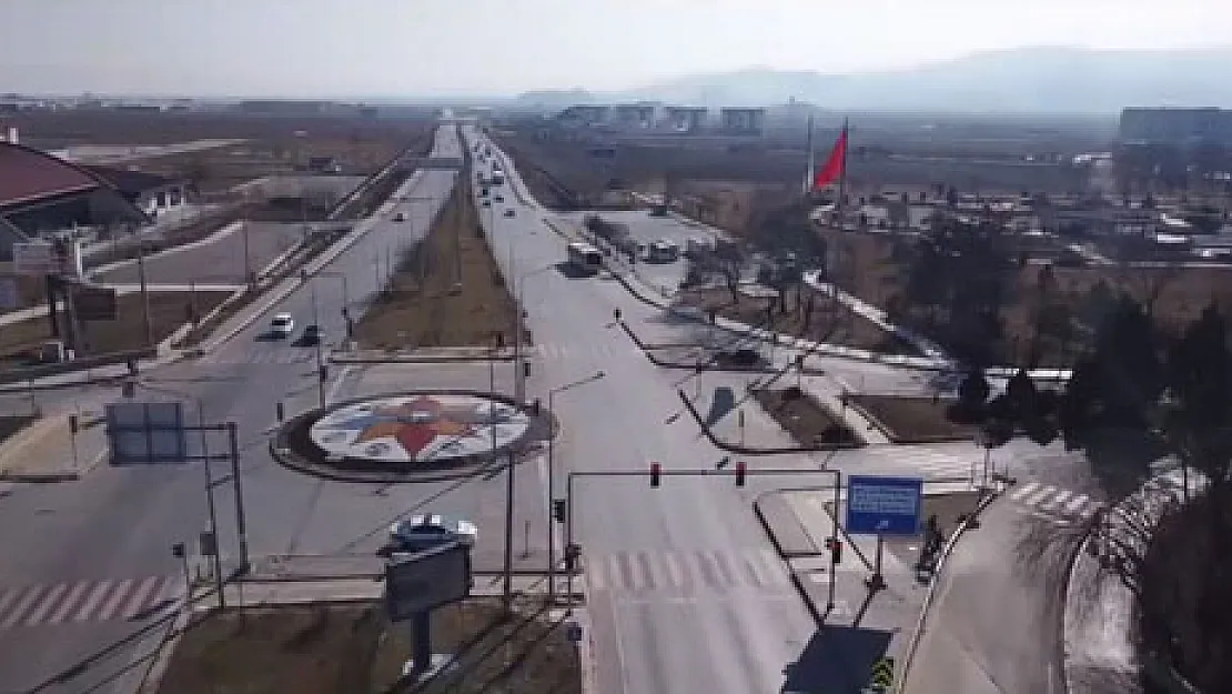 Dron destekli trafik denetimi yapıldı