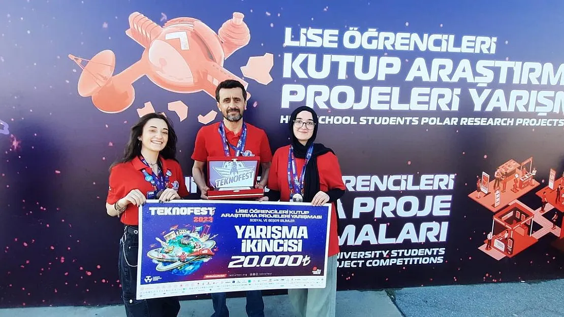 Dumlupınar BİLSEM TEKNOFEST'te 2’nci oldu