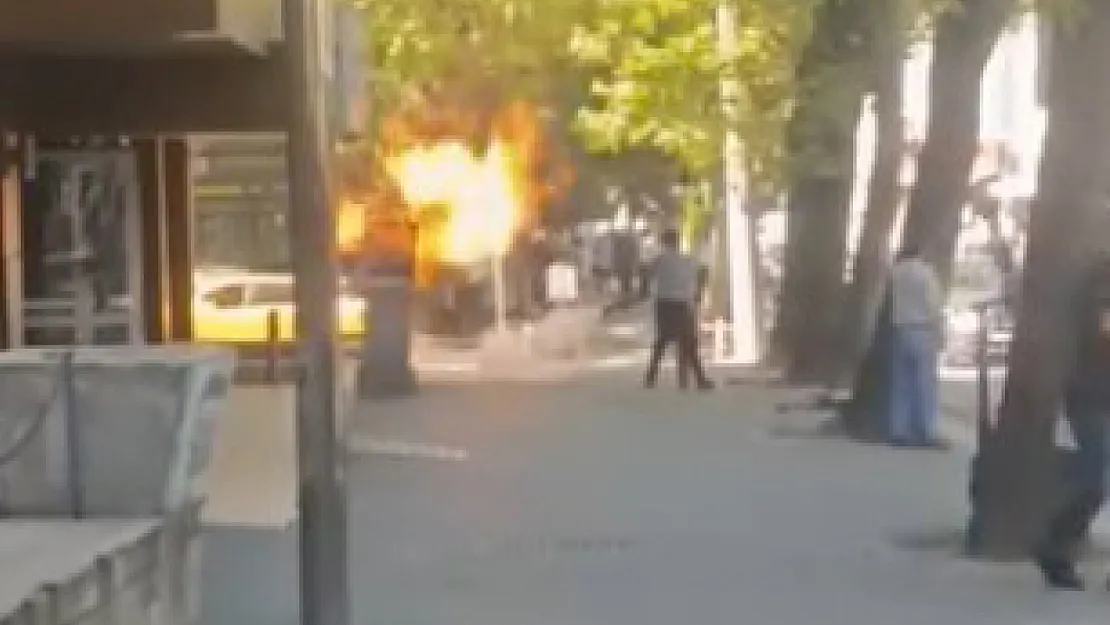 Elektrik Panosunun Patlaması Sonucu Çıkan Yangın Paniğe Sebep Oldu