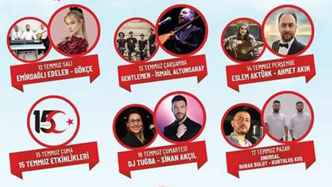 Emirdağ’da 15. Gurbetçi Festivali 12 Temmuz'da başlıyor