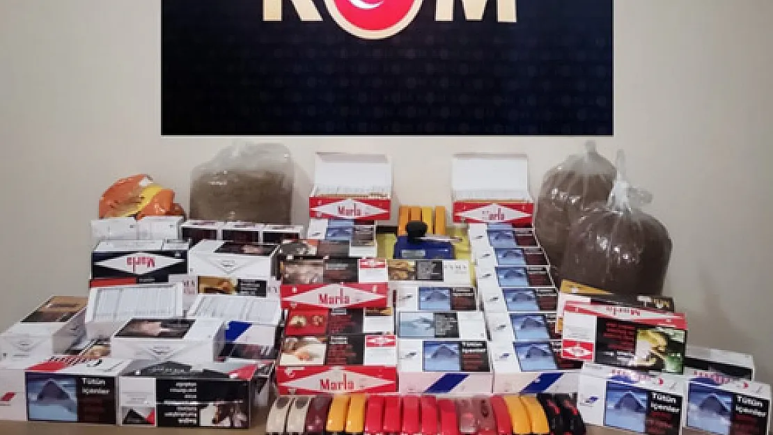 Emniyetten kaçak tütün operasyonu