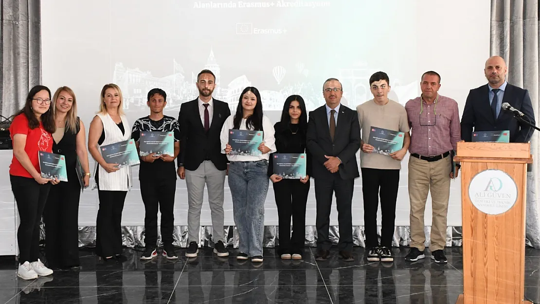 'Erasmus+ Kapanış ve Sertifika Töreni' Düzenlendi