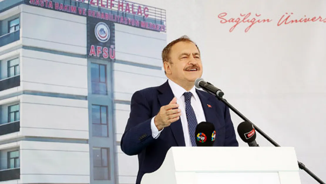 Eroğlu: Haydi Afyonkarahisar birlikte eğitim seviyesini yükseltelim