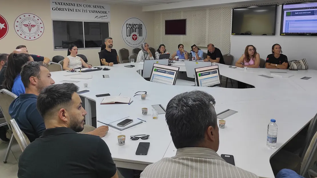 Eskişehir'de Hasta Ve Sağlık Çalışanının Güvenliği İçin Değerlendirme Toplantısı Yapıldı