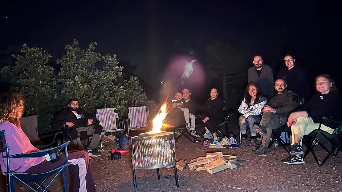 Eskişehirli vatandaşlar perseid meteor yağmurunun tadını çıkardı