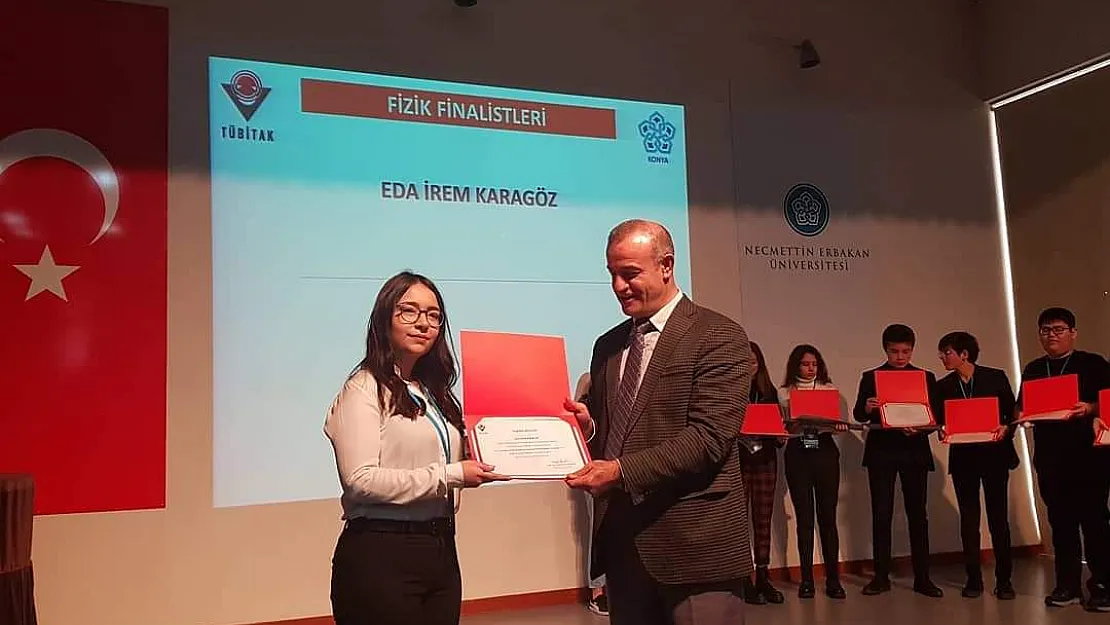 Fen Lisesi öğrencisi Türkiye 3'üncüsü oldu