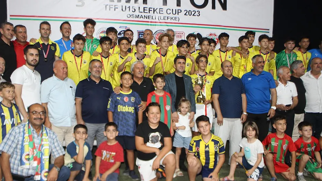 Fenerbahçe, Lefke Cup U15 şampiyonu belli oldu