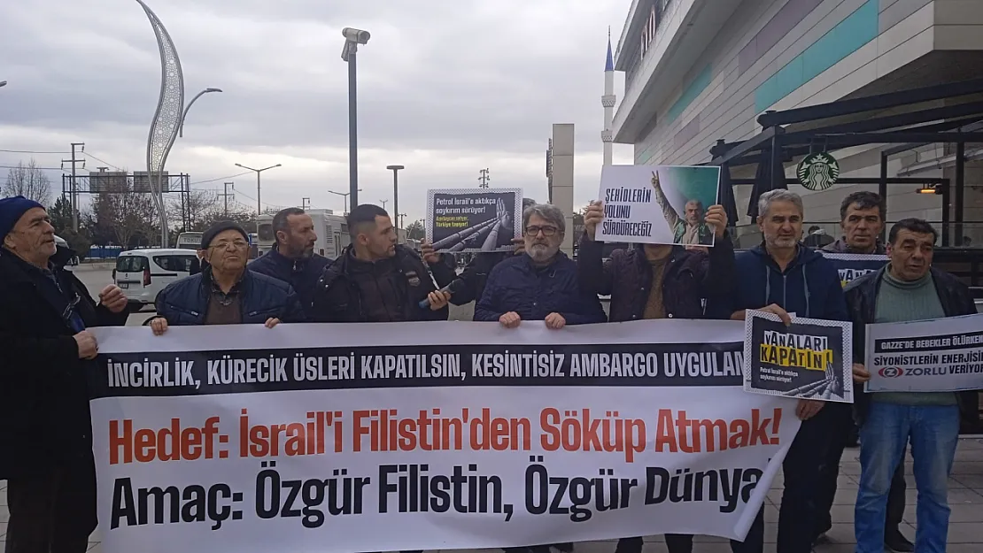 'Filistin Davasını Destekleyenler Petrolü İsrail'e Göndermeye Devam Ediyor'