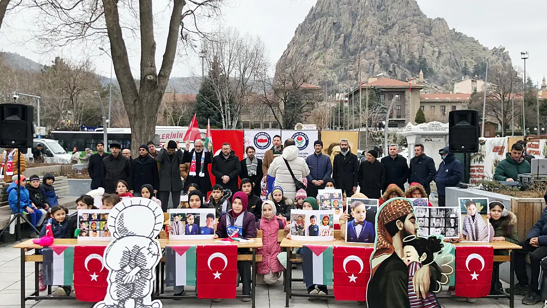 'Filistinli çocuklar özgür olana dek durmayacağız'