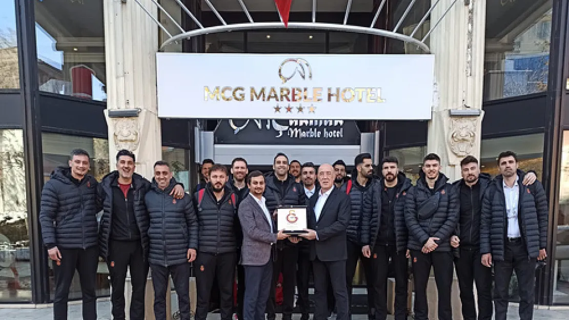 Galatasaraylı sporcular MCG Çakmak Hotel'den memnun kaldı