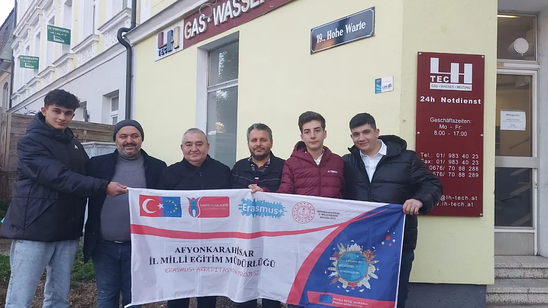 GAZİ MTAL Öğrencileri Viyana'da Staj Gördü