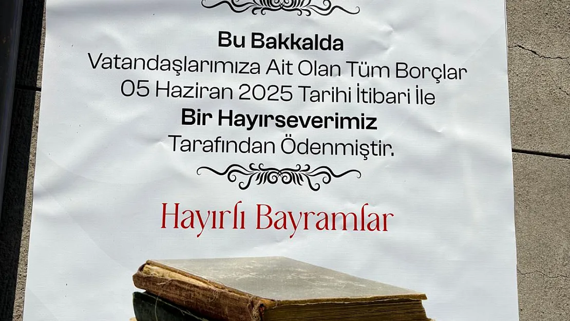 Gizli Hayırsever Afyon'daki Bu Bakkalların Veresiye Defterlerini Satın Aldı